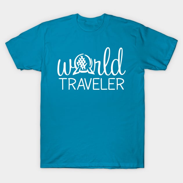 World Traveler T-Shirt by christiemcg